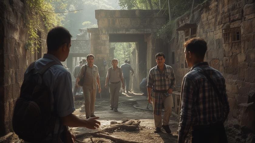 Practical process of ancient mystery stories