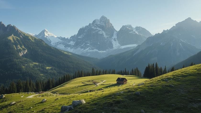 Alpine travel destinations overview