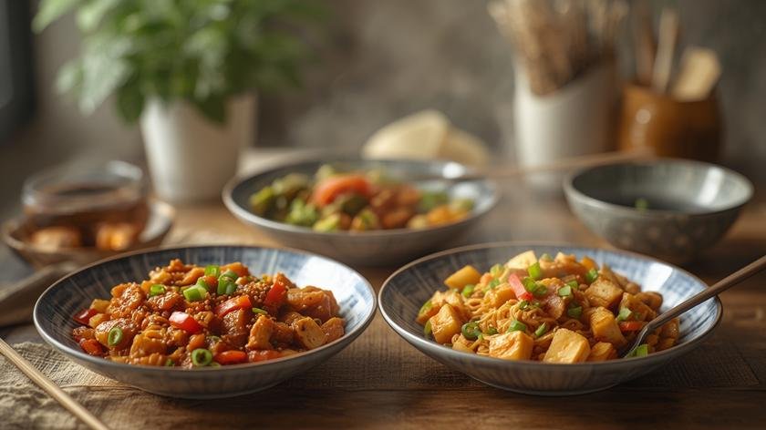 Best practices and outcomes of Chinese takeout style recipes