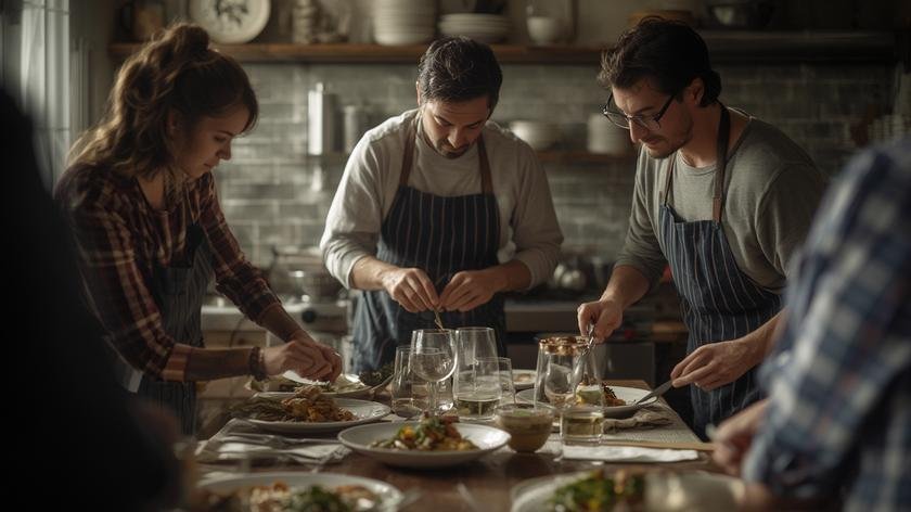 Practical process of French inspired dinner recipes