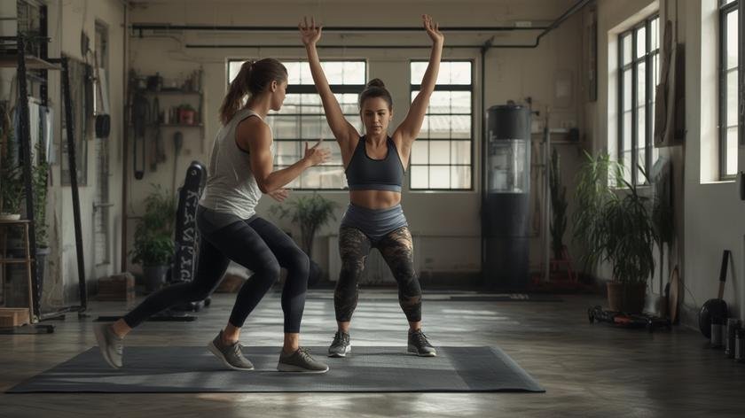 Practical process of HIIT workout for beginners