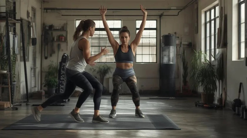 Practical process of HIIT workout for beginners