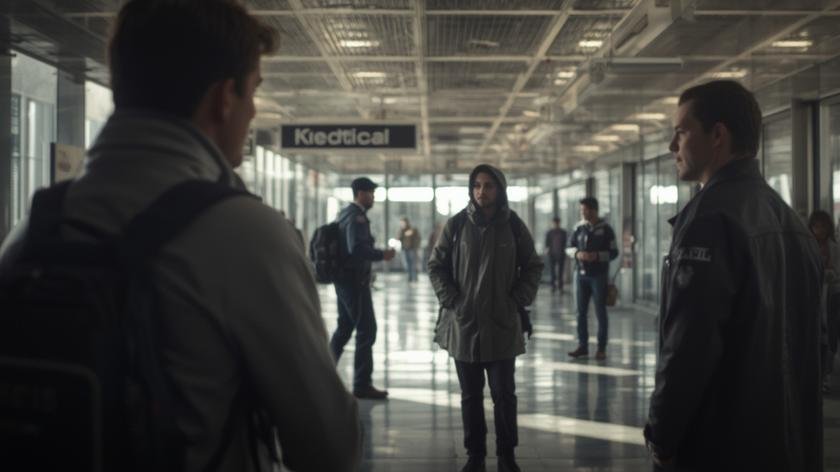 Practical process of airport crime stories