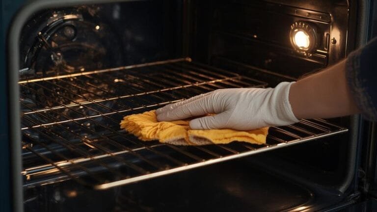 best way to clean oven racks