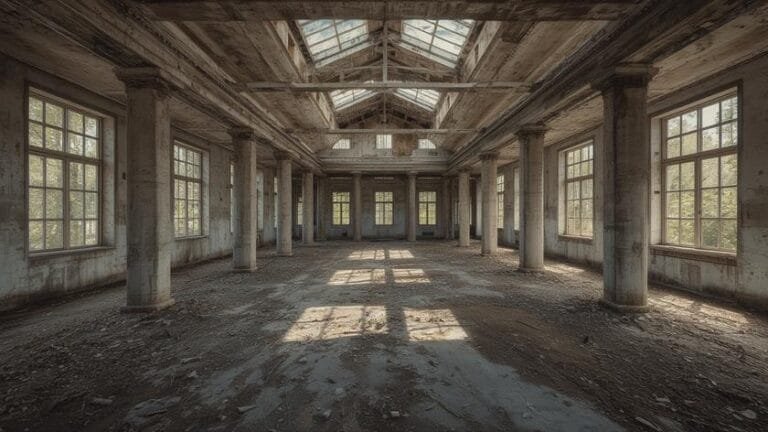 bizarre abandoned building stories