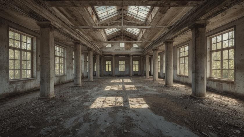 bizarre abandoned building stories