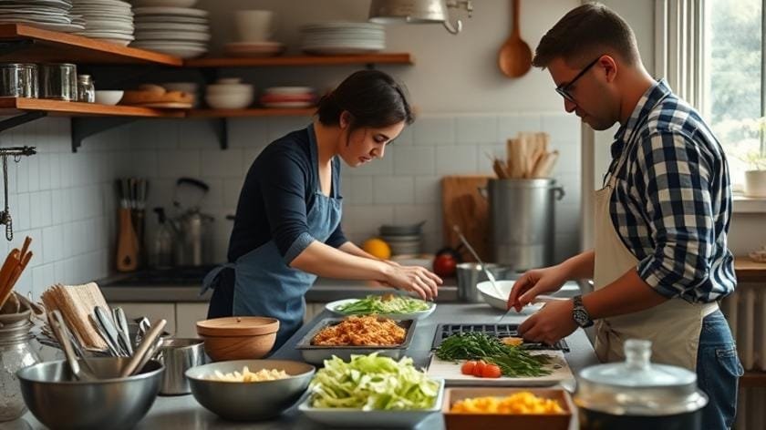 Practical process of cooking shortcuts meal prep kitchen routine