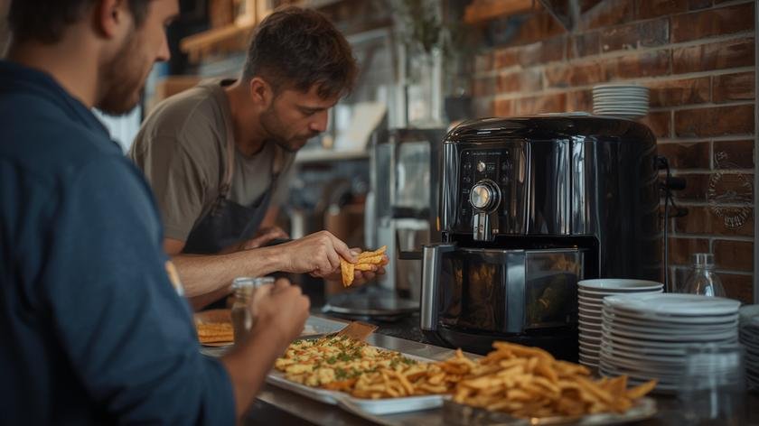 Practical process of diet friendly air fryer snacks