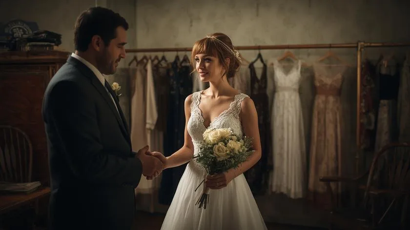 Practical process of dream about choosing wedding attire