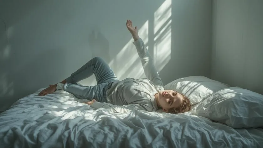 dream about falling and not waking up