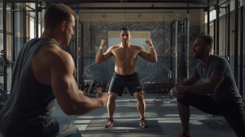 Practical process of fitness routine without gym body strength