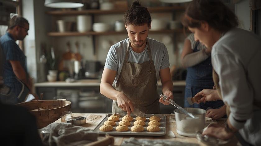 Practical process of healthy baking recipes