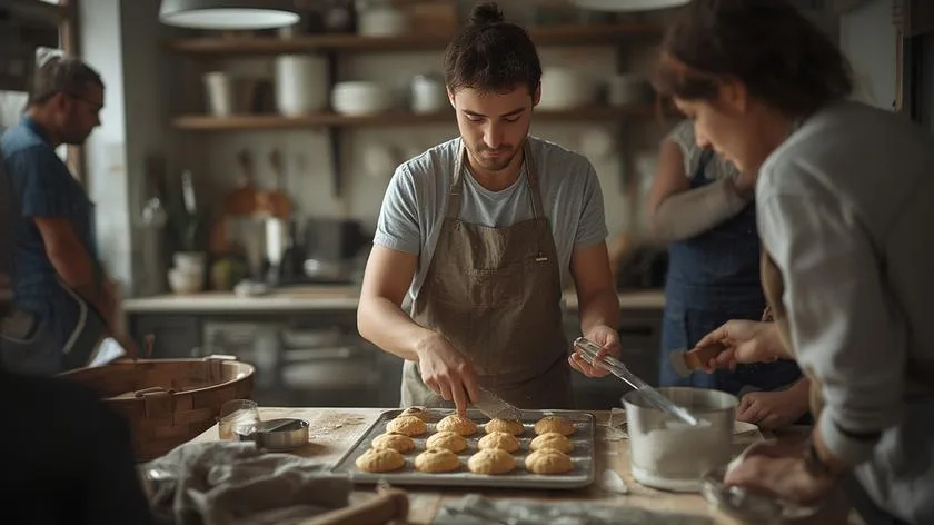 Practical process of healthy baking recipes