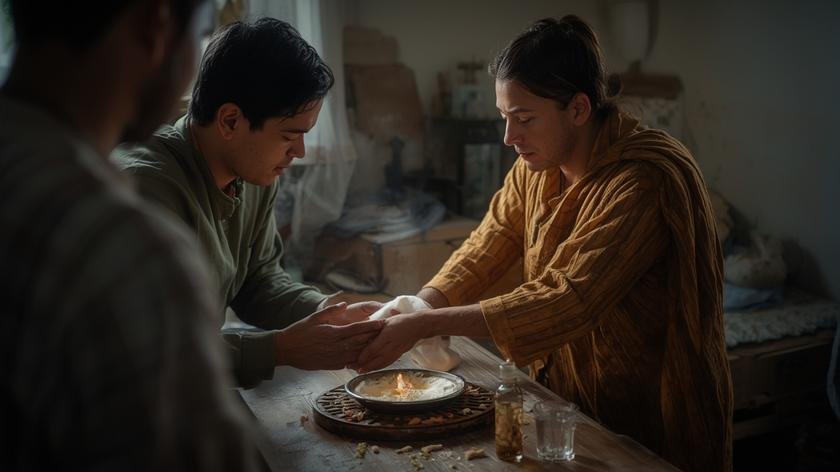 Practical process of home remedies using warm compress