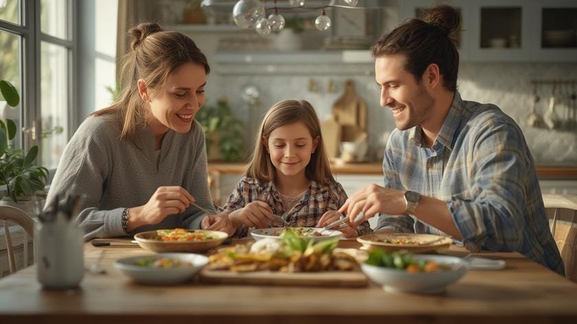 Best practices and outcomes of quick easy family friendly meals