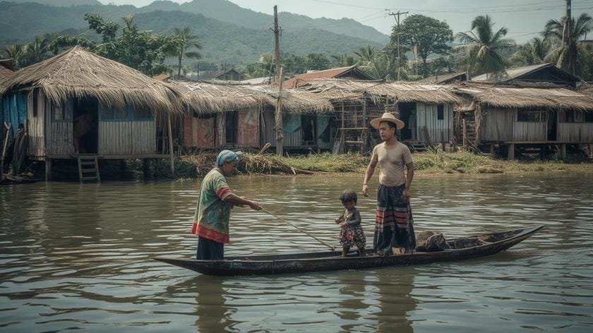 Practical process of travel destinations with water villages
