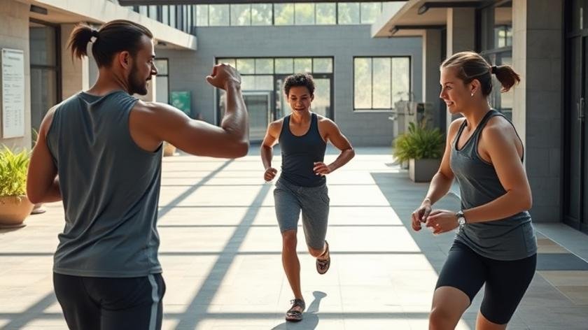 Practical process of daily fitness easy muscle tone