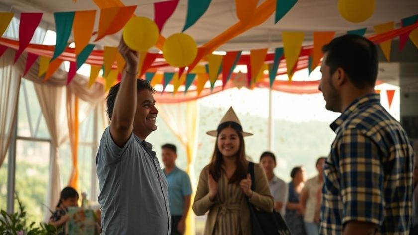 Practical process of dream flying after celebration