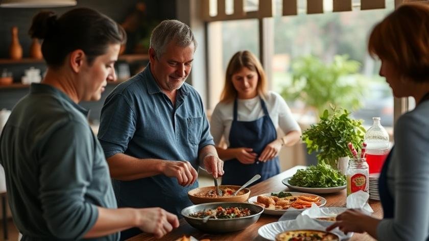 Practical process of easy recipes adults food choices