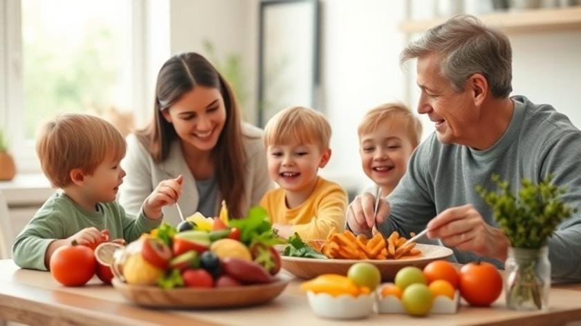 Best practices and outcomes of family friendly foods