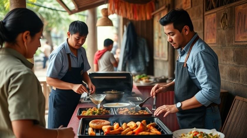 Practical process of quick grilled recipes