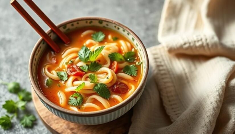 quick noodle soups