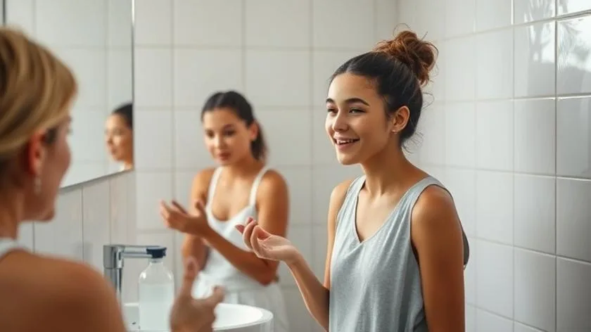 Practical process of skin care tips for teens for everyday care