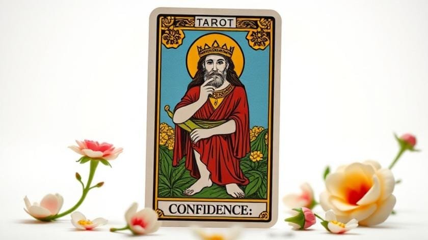 tarot confidence card daily blog ideas