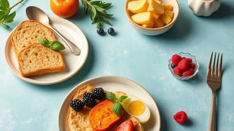 healthy foods modern breakfast ideas