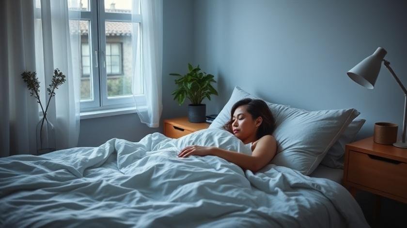 healthy sleep at home evening routine