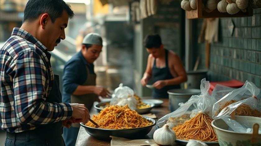 Practical process of international garlic heavy dishes