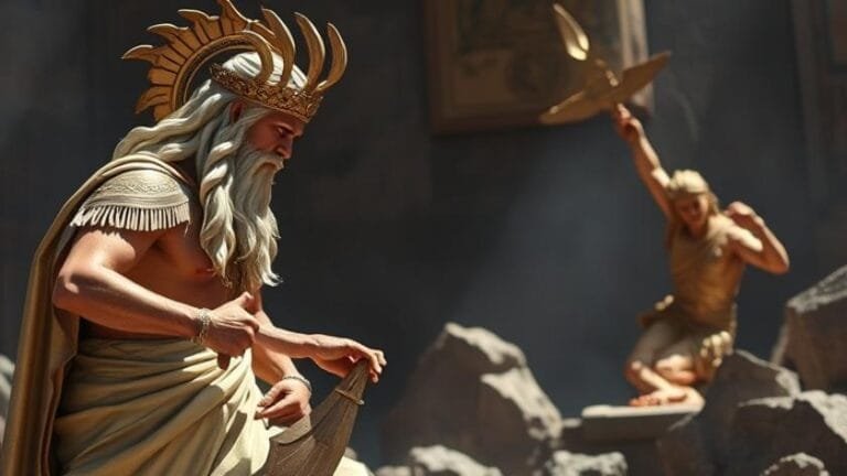 legends involving gods and mortals
