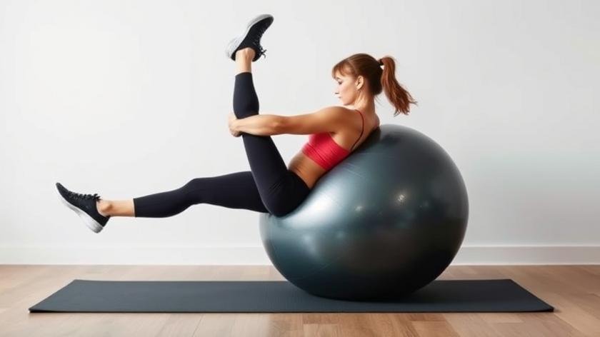 stability ball workout routines overview